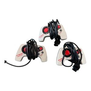 Nintendo NES MAX Controller Model NES 027 1988‎ Red Turbo Button Gray